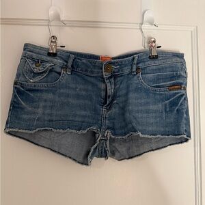 Superdry Women's Light Blue Jean Shorts